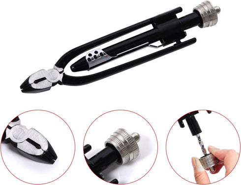 6 Inch Safety Wire Pliers, Heavy Duty Wire Twisting Tool with 25' Stainless Steel Wire for Aircraft Machinery Vehicles