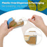 Blue Lake ECOLIFE Plastic Free Masking Tape Dispenser, 4 Rolls 3/4 in x 550 in Paper Tape, Desk for Labeling, Office