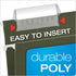 Pendaflex Hanging File Folder Tabs, 100 Sets of 2" Labels and Inserts for Hanging Files