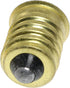 E14 to E12 Adapter SQXBK 8PCS Gold European Base to Candelabra Screw Lamp Adapter E14 to E12 Light Socket Reducer by SQXBK