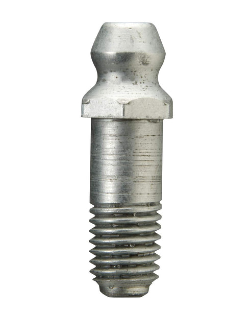 Alemite 1680-B Loose Fitting, Straight, 5/16" Hex Size, 31/32" OAL, 1/4" Male Taper