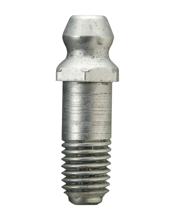 Alemite 1680-B Loose Fitting, Straight, 5/16" Hex Size, 31/32" OAL, 1/4" Male Taper