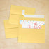 LUXPaper A2 Invitation Envelopes | Peel & Press | Gold Metallic | 4 3/8" x 5 3/4" | 80lb. Text | 50 Qty