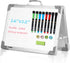 Small Dry Erase White Board – TANKEE Magnetic Foldable Whiteboard, Portable Mini Easel for Drawing and Memo