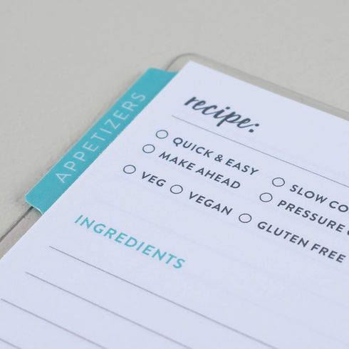 Erin Condren Spiral Coiled Recipe Prompted Notebook: Metallic Wet-Erase Cover with 160 Pages
