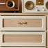 2sets Uonlytech Retro Brass Bow Drawer Pulls for Cabinets and Dressers Unique Bowknot Design Handles for Wardrobe