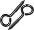 YGAOHF 5 Inch Heavy Duty Eye Hooks, 500 LBS Capacity, Large Stainless Steel Eye Hooks for Indoor/Outdoor Use