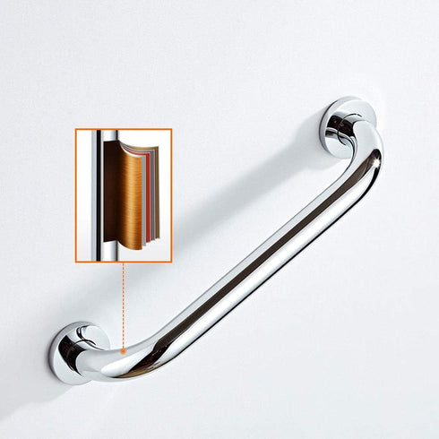 GANFANREN 12 14 16 18inch Shower Handle,Shower Grab Bar,Grab Bars Handle Safety Support Hand Rails, Bathroom Grab
