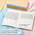 feela 16 Pack Composition Notebook Bulk, Kraft Cover Lined Blank College Ruled Travel Journals with Pastel Color Spine For Women Students Office, 60 Pages, 8.3”x 5.5”, A5, 8 Pastel Colors by feela