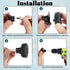21PCS Set, 2 Inch 1/4" Quick Change Easy Strip Discs Sanding Discs with Disc Pad Holder for Die Grinder Surface Strip