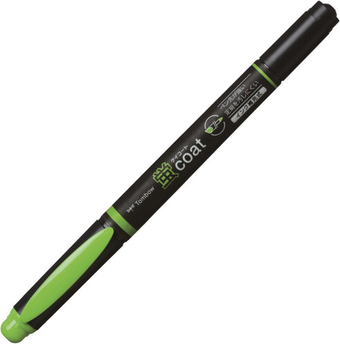 Tombow Pencil WA-TC92-10P Highlighter - Fluore-Coat, Yellow-Green, 10 Pieces