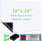 White Board Sticker Adhesive Backing - 16" x 24" Magnetic Dry Erase Board Contact Paper for Classroom, Includes