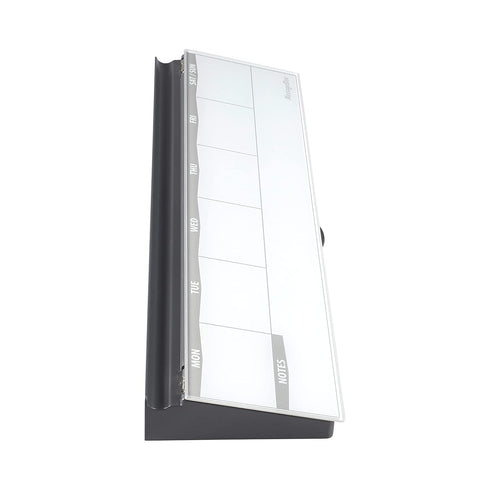 ECR4Kids MessageStor Keyboard Write and Store Desk Organizer, Grey