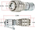 Hydraulic Pressure Test Coupling Kit Fits for Parker PD Series Coupler, Caterpillar Case John Deere Excavator Construction Machinery