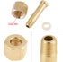 CGA-320 Regulator Nut, Nipple with Washer for Carbon Dioxide Regulator Inlet Bottle Fittings, 1 Set