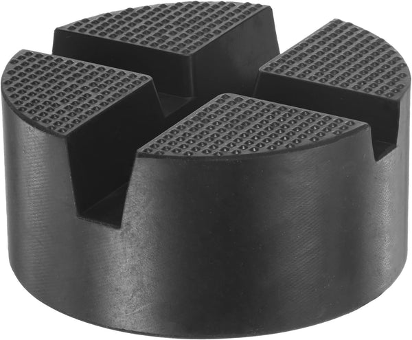 M METERXITY 1-Pack Floor Jack Rubber Pad, 4 Inch Dia Universal Rail