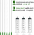 Rachel's Closeouts 6 Pcs Dispensing Needle 14G x 10" with 3 Pcs 30ml Syringe - Blunt Tip