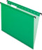 Pendaflex SureHook Reinforced Hanging Folders, Legal Size, Bright Green, 20/BX