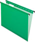 Pendaflex SureHook Reinforced Hanging Folders, Legal Size, Bright Green, 20/BX