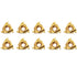 10 Pcs 16ER AG60 Indexable Threading Carbide Insert, Tin Coated CNC Lathe Tools