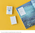 Monolike Must Have Sticky Grid, 4p Set, Self-Adhesive Memo Pad, 80 Sheets for Daily Diary