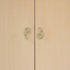 Vintage Solid Brass Nautilus Knobs - Elegant Cabinet Handles