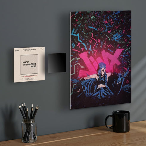 3-Pack Displate Magnetic Wall Mount Kit for Hanging Pictures, Peel & Stick Wall Magnets with Safe Removable Adhesive