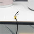 OYWOBET 3 Pcs Gold Cable Anchors, Metal Cable Clips, Cable Anchors for Desk, Metal Charger and Wire Organizers