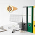 Wood Wall Mounted Masking Tape Dispenser, 1 Inch Kitchen Tape Holder for Home Organize Offices Restaurant
