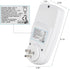 US Plug Multi Functional Power Meter, Backlight Monitor for Voltage Electricity Measurement, Home Tools Kits