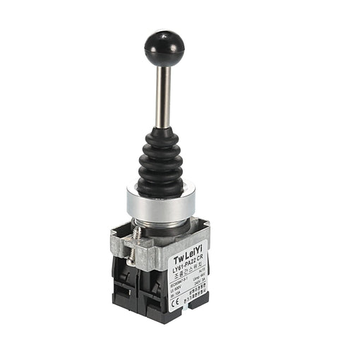 uxcell Joystick Switch Controllers 2 Position 2NO Momentary Type AC 600V 10A