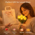 15-Pack Radiant Romantic Tulip Light, Twinkling Tree Tulips Lamp, Never-Fade Artificial Tulips, Ambient Night Light