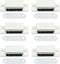 Jersvimc 6Pcs Magnetic Door Catch Cabinet Door Magnets Catch, Drawer Magnet Latch Magnetic