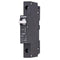 30A, 240V AC, 80V DC, 1 Pole, DIN Rail Mount Hydraulic Magnetic Circuit Breaker, Trip Curve: Medium, UL1077