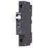 30A, 240V AC, 80V DC, 1 Pole, DIN Rail Mount Hydraulic Magnetic Circuit Breaker, Trip Curve: Medium, UL1077