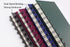 Spiral Notebook Journal, 4 Pack A5 Hardcover Notebooks, 5.7" x 8.5", 160 Pages, College Ruled