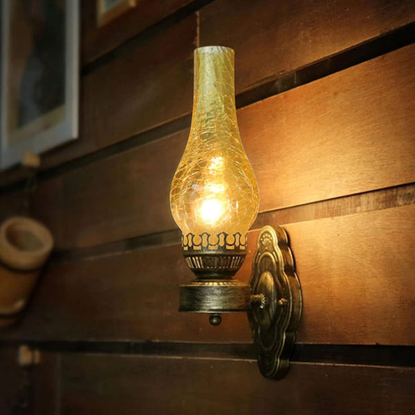DDBESSIC Vintage Wall Lamp Retro Farmhouse Industrial Lamp E27 Rustic Wall Sconces with