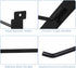 12 Pc Slatwall Hooks, 6 Inch Metal Slatwall Accessories for Garage Storage and Retail Display