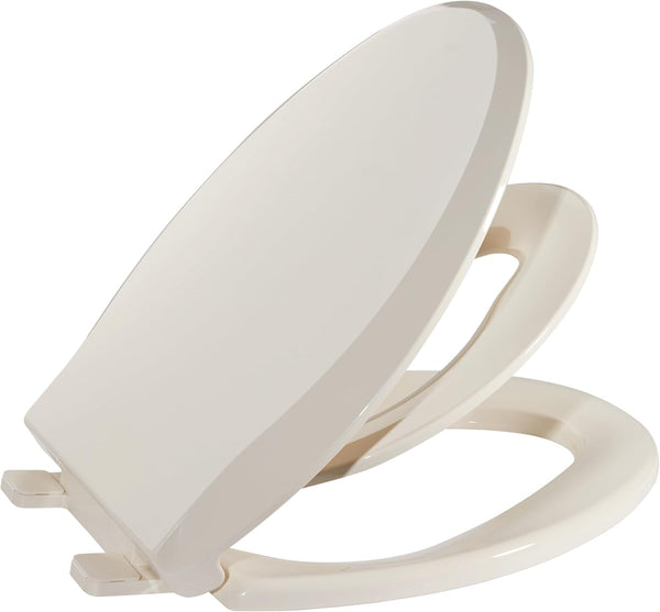 GAOMON Round Toilet Seat Soft Close 19'',Toddler Seat Built In,Slow Close and Magnets,Potty