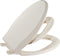 GAOMON Round Toilet Seat Soft Close 19'',Toddler Seat Built In,Slow Close and Magnets,Potty