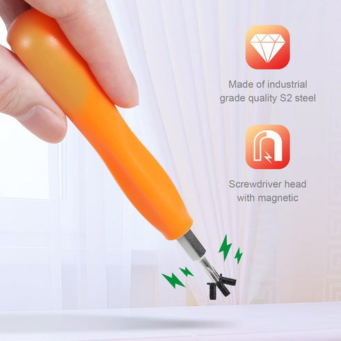 JSAZCKC Reset T6 T15 Doorbell Screwdriver Replacement for WiFi Password and Battery Change, Torx Bit Screwdriver
