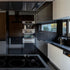 Wudnaye Black Contact Paper Glossy Peel and Stick Wallpaper, Waterproof Self Adhesive for Kitchen 15.7inchx78.7inch