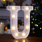 LED Marquee Sign Light Up Letters, Alphabet Light Up Letters Sign, Battery