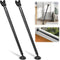 2 Pack Door Security Bars, Anti-Slip Heavy Duty Door Stoppers Sliding Patio