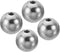 PATIKIL M6x22mm Ball Nuts Knob, 4 Pack Female Thread 304 Stainless Steel Round Screw Cap Cover