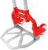 FIXAPIWK 150 lbs Portable Folding Aluminum Hand Truck, Heavy Duty Collapsible Luggage Cart with Telescoping Handle