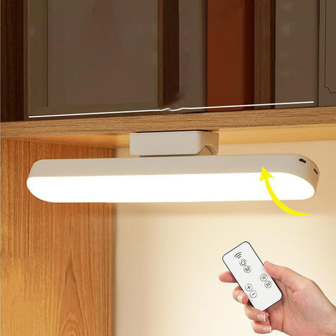 Counter Closets Under Cabinet LED Light,Small Thin Led Under Lighting,Portable Multifunctional Rotatable Stick on Light