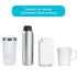 Zonon 50 Pcs Sublimation Heat Shrink Wraps Film Blanks, 5 Different Sizes, White Wrap Bags Tube