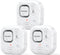 TECKNET Water Leak Detectors for Home, 120dB Water Sensor Alarm Leak Detector, IP66