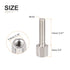 4#-40x5x12mm Brass Hex Standoff - 100 Pack - Male to Female Spacer Screw Nuts for Electronic Machines